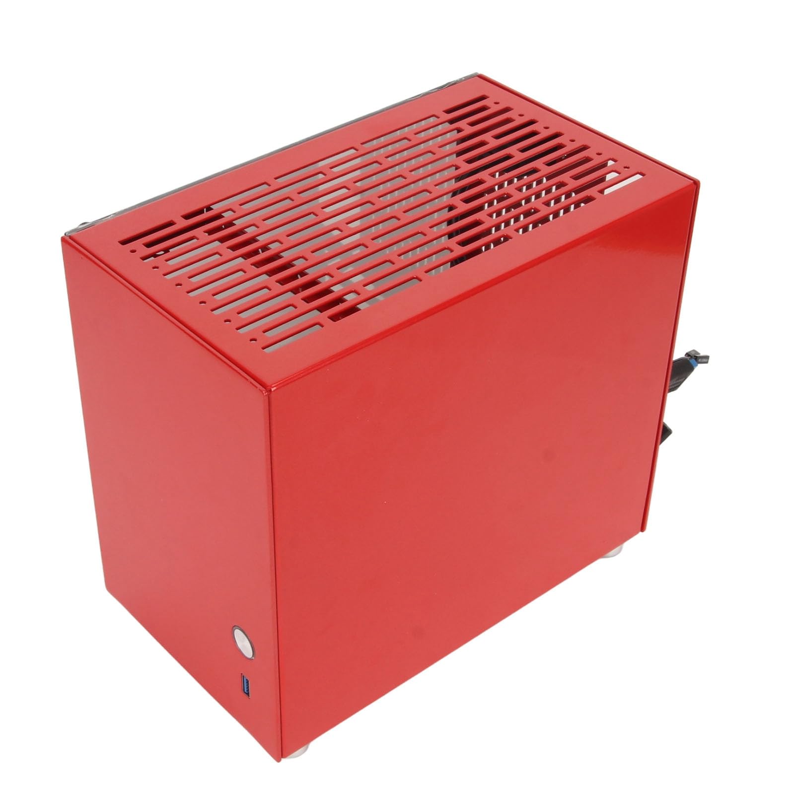 Aramox Obudowa Mini ITX ze Stopu Aluminium, Zasilacz w Zestawie