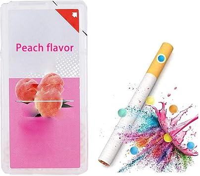 Amazon Co Jp メンソールフィルターチップクリックフィルター 付きリズラカードビーズボール 100個 芳香性カプセルリズラフレーバー注入多くのフレーバー爆発タバコ用ビーズボールカプセルカード Peach シューズ バッグ