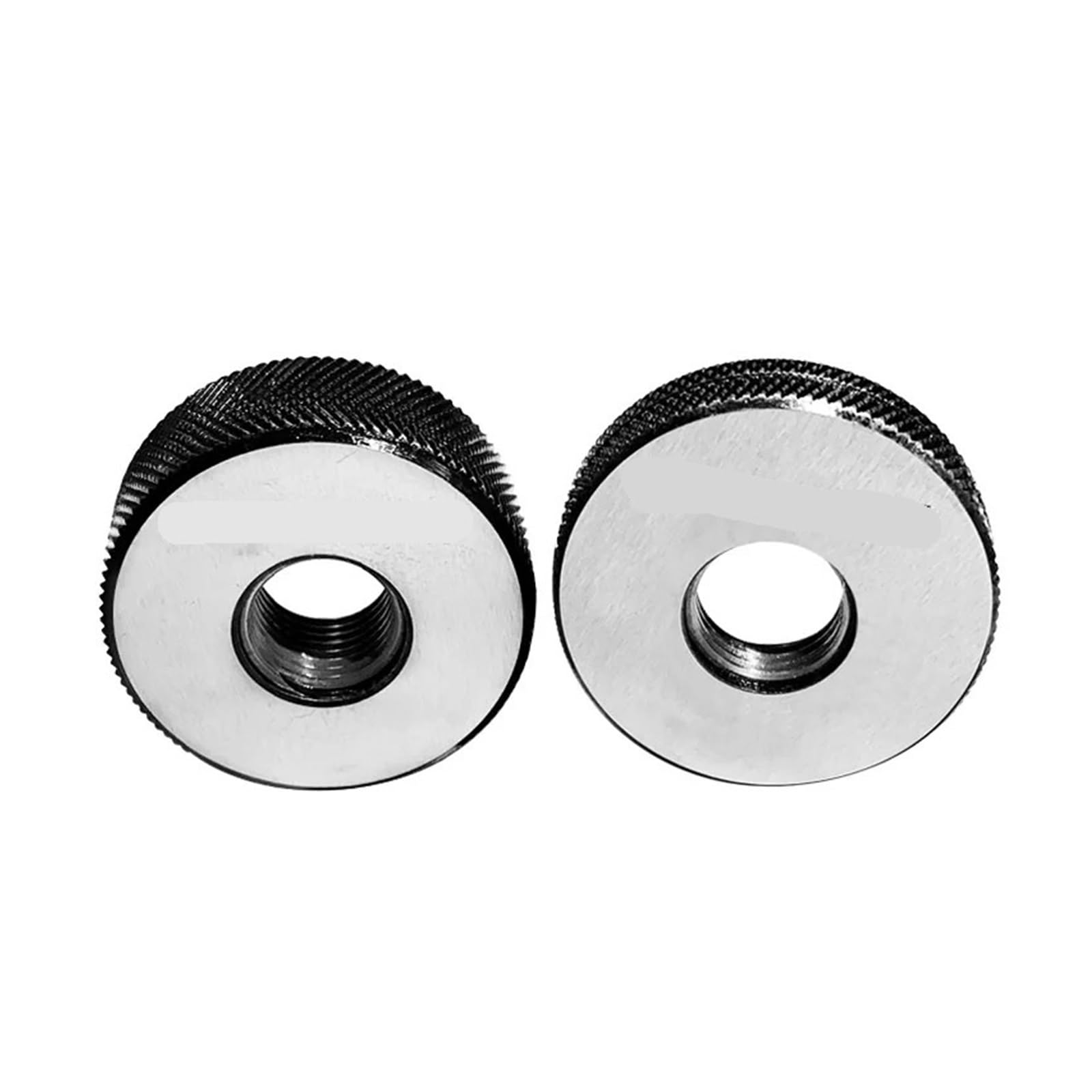 Gewindelehrdorn 1 SET (1 * GO + 1 * NOGO) M34-M35 Nicht standardmäßiges metrisches Gewinde-Ringmessgerät Messen Sie 6 g Werkzeug M34 M35 X1,5 0,5 1,25 0,75 1 2 3 Gewindelehre(M34X0.5-6g T Z)