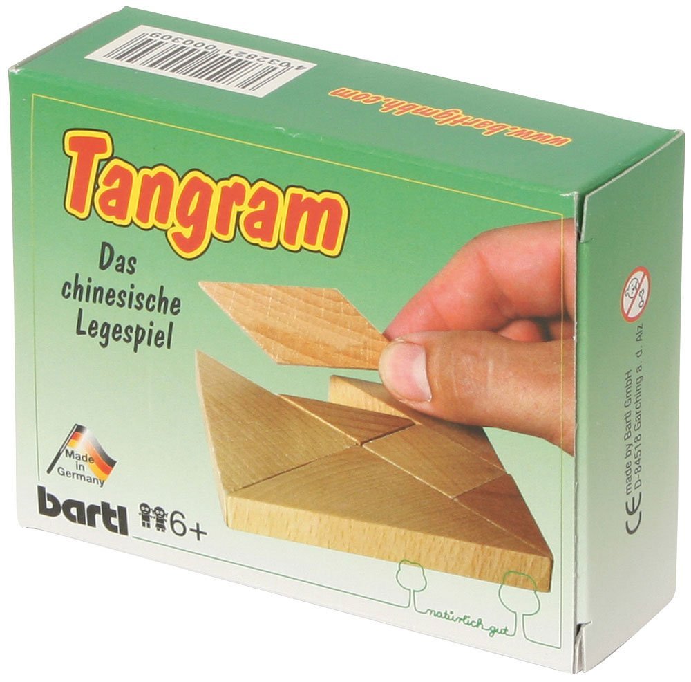 Cayro Tangram – Gioco Educativo In Plastica – 7 Tans E Libro Figure – Per 1 Giocatore – Età 7+ - 4