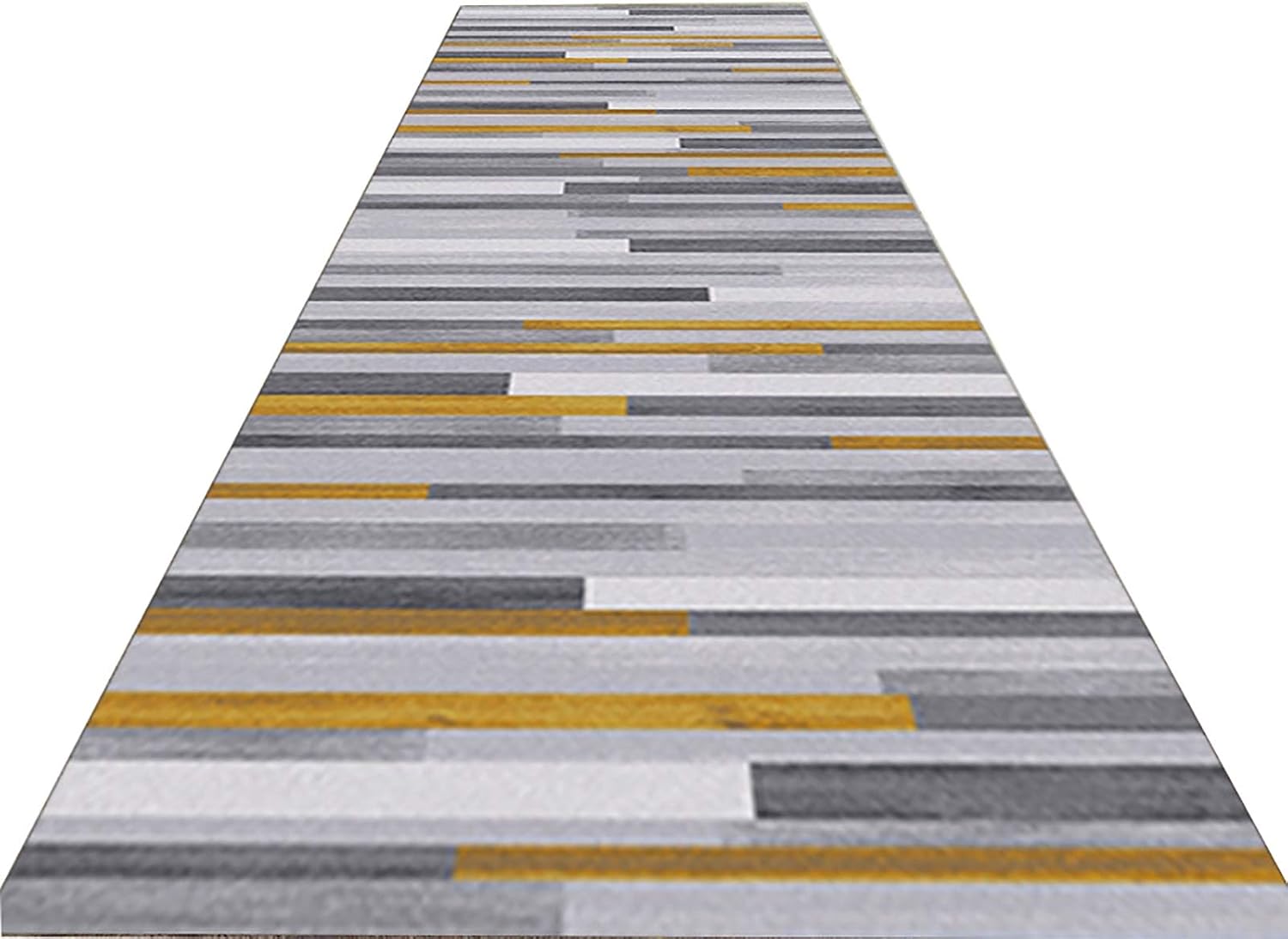Runner Rug, Entrance Mat for Hallway, Long Stripe Modern