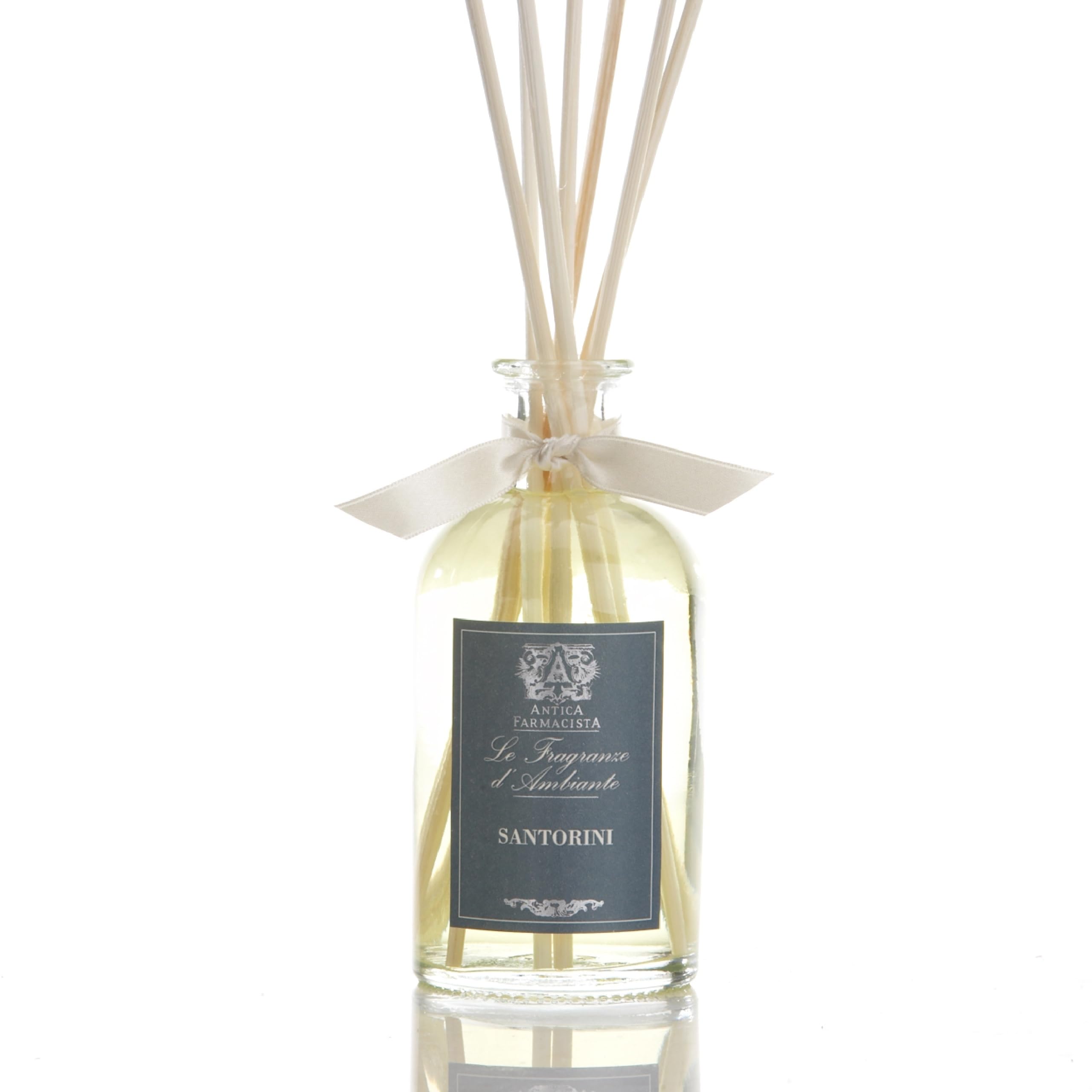 Antica Farmacista Home Ambiance Diffuser - Long-Lasting Reed Scent Diffuser - Luxury Room Freshener Gift - Santorini, 3.4 fl oz
