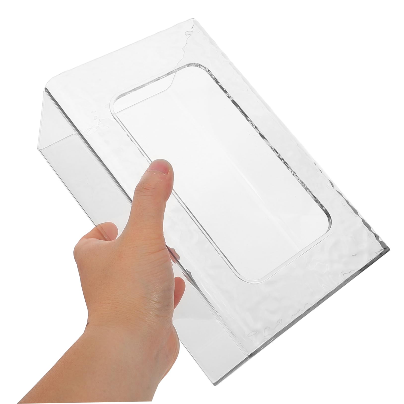 IMIKEYA 4er-Box Taschentuchbox Für Die Wand Gästehandtuchhalter Tablett Papierhandtuchhalter Zur Wandmontage Tissue-etui Zur Wandmontage An Der Wand Befestigter Taschentuchkasten Plastik