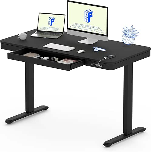 FLEXISPOT Comhar Electric Standing Desk with Drawer Desktop & Adjustable