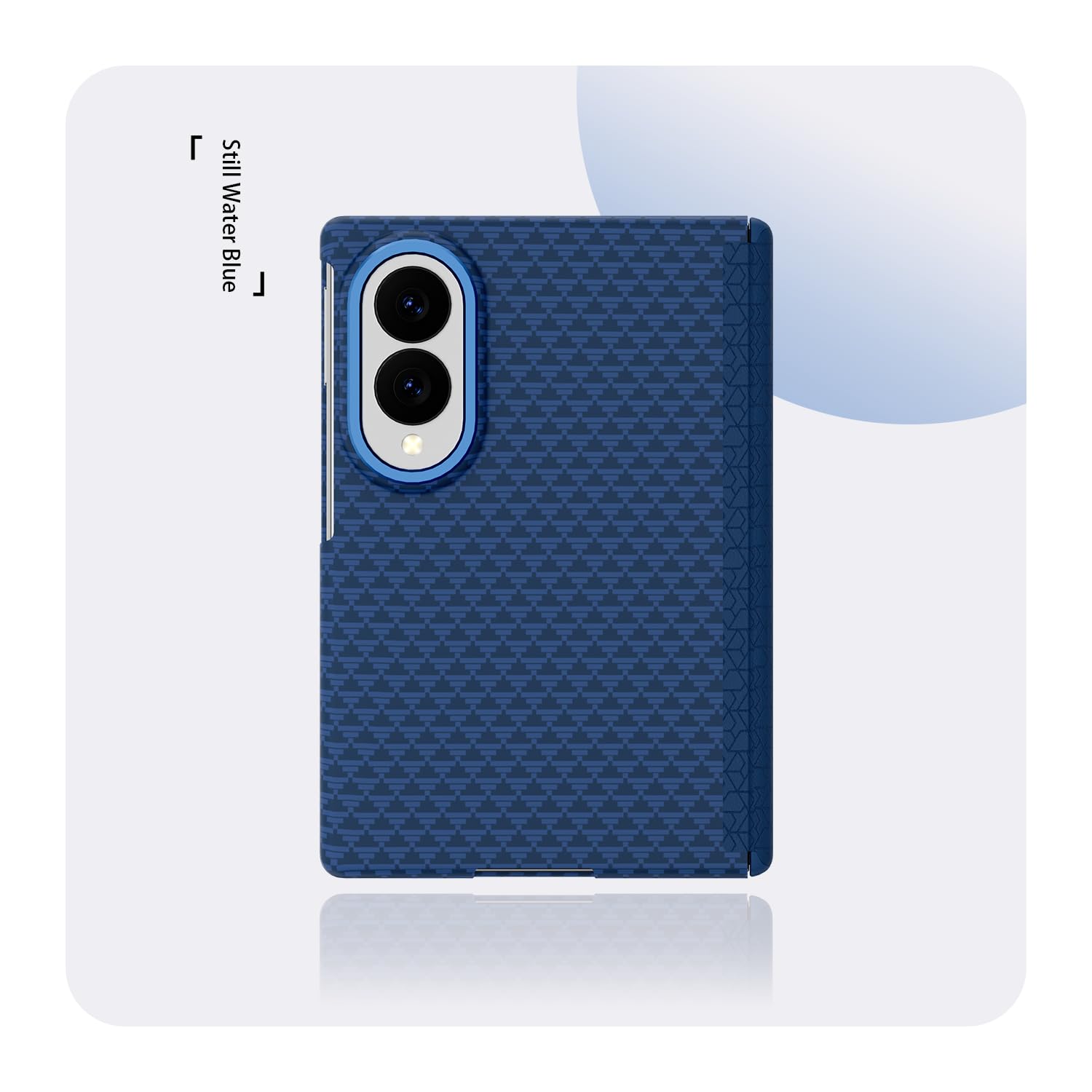 for Samsung Galaxy Z Fold 8 Case, Slim Magnetic Protective Cover with Front Wide Screen F…