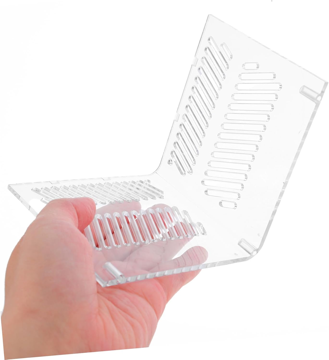 BESPORTBLE Acrylic Grid Board Fish Tank Divider Pump Baffle Isolation Plate for Clean Water Aquarium Easy Installation Pump Guards