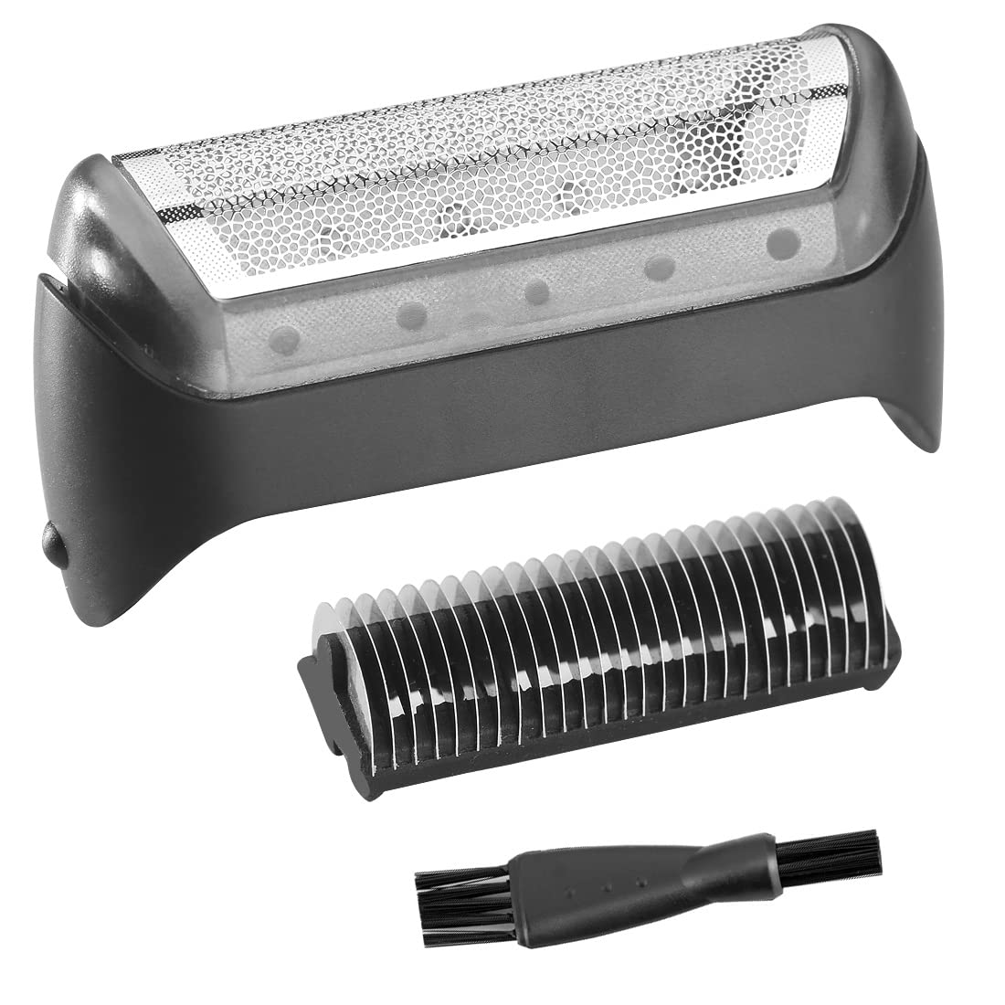 MAWAER NEW 10B Replacement Foil & Cutter Set fit for Braun 10B,20B,1000,2000 Series Shaver Head Set Replacement Parts Compatible with 180 190 1735 1775 5728 5729 170S