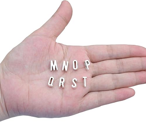 Miniatura 4 de YYaaloa - Lote de 80 dijes con mensajes inspiradores para hacer manualidades, joyería y accesorios