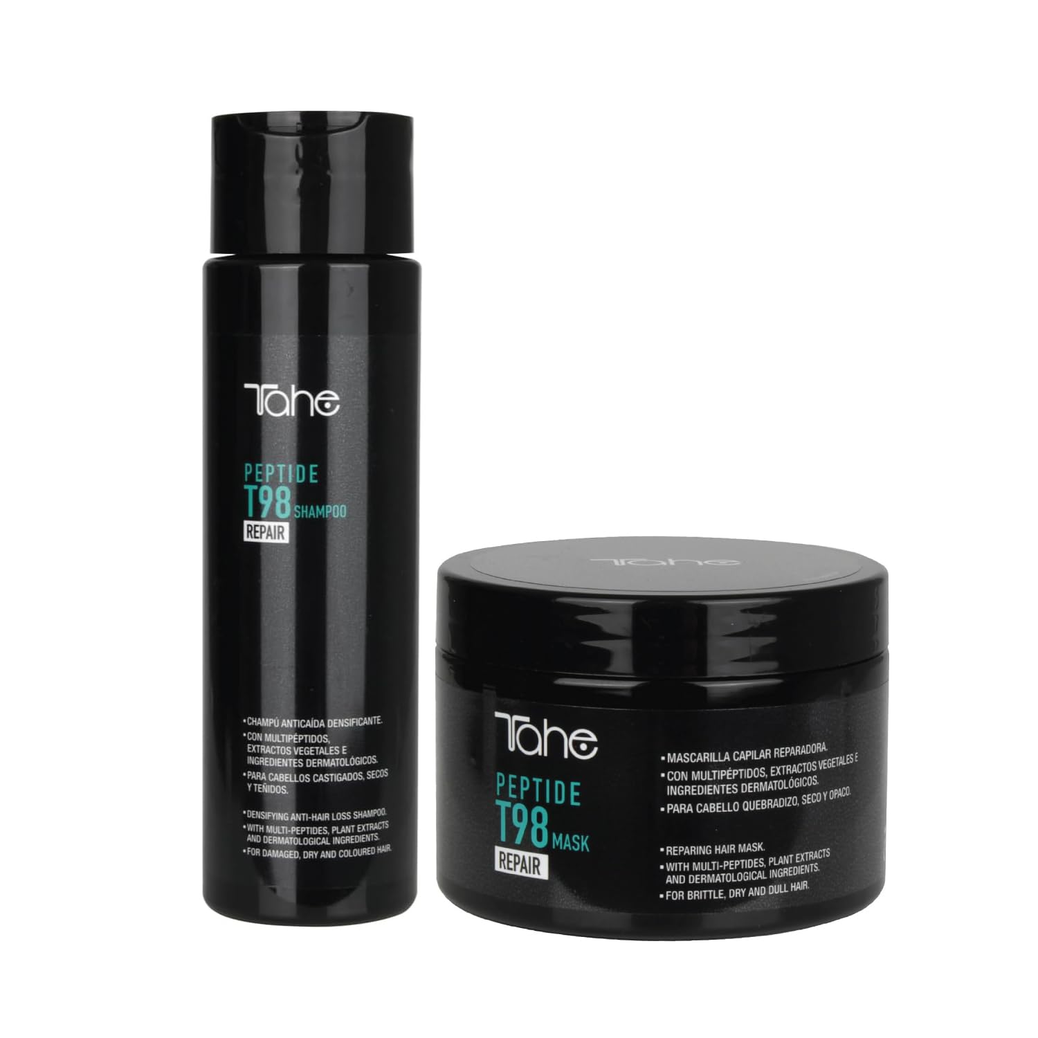 Amazon.com : Tahe Peptide T98 Repair Kit - Shampoo 300ml + Mask