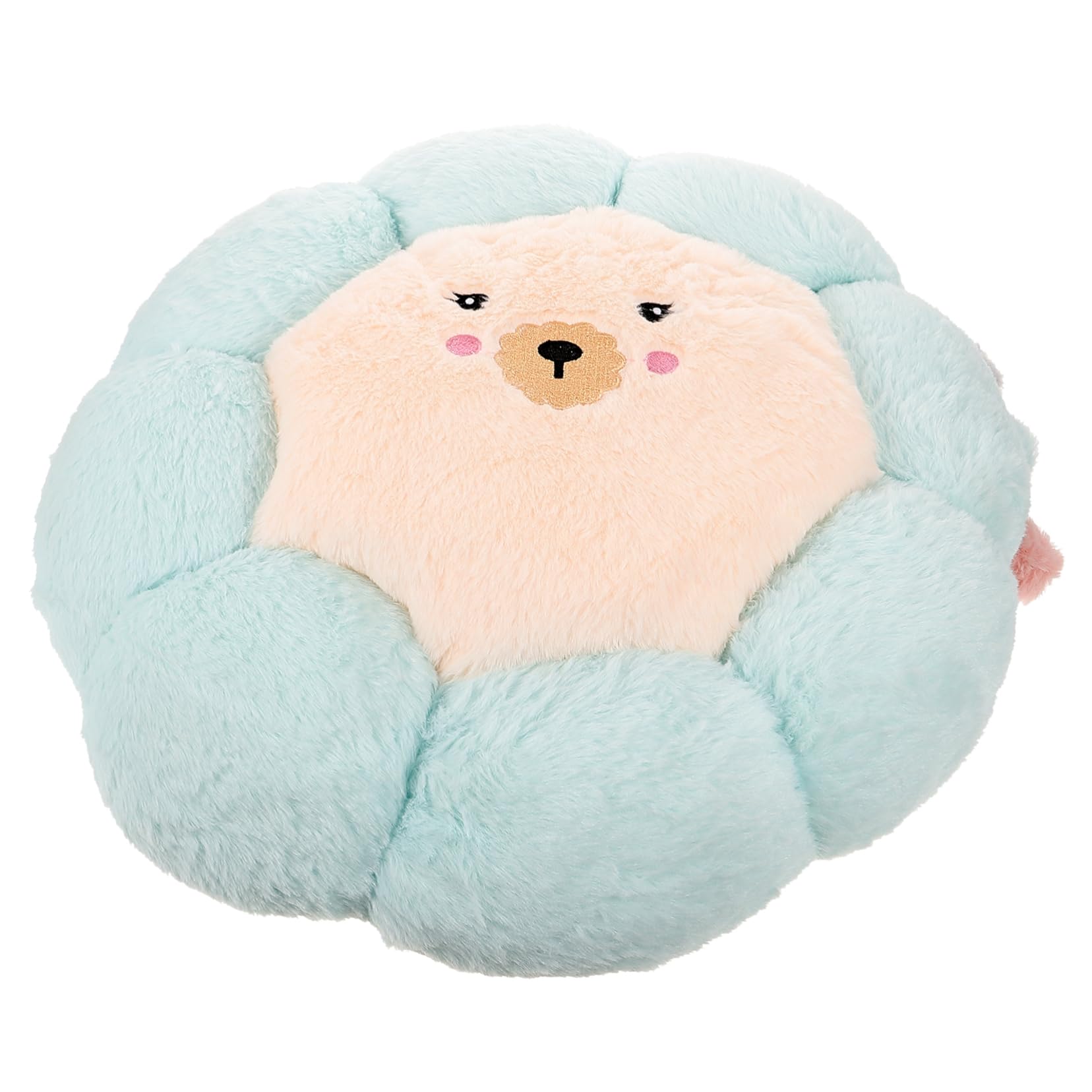 Coussin peluche fleur pour chien et lit confortable ifundom