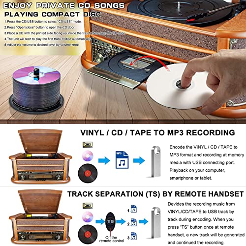 GKPLY Tourne-Disque rétro, Platine Vinyle à 3 Vitesses, Tourne-Disque Vinyle avec Cartouche magnétique, préampli Phono… - Les Beatles, Paul McCartney, John Lennon, RIngo Starr, George Harrison GKPLY Tourne-Disque rétro, Platine Vinyle à 3 Vitesses, Tourne-Disque Vinyle avec Cartouche magnétique, préampli Phono… – Image 4