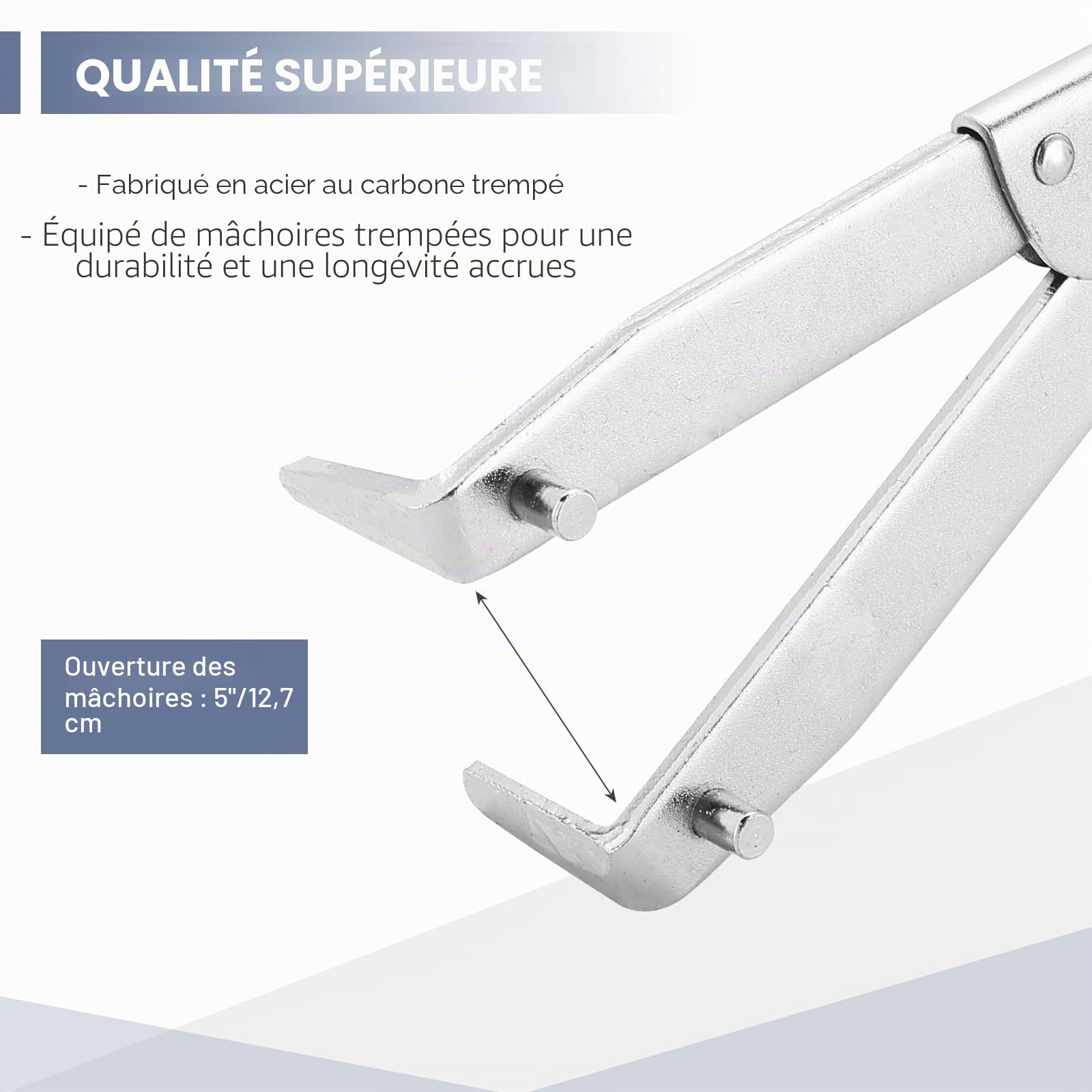 ATPEAM Pince de Retenue de Boîte d’Embrayage, Outil de Maintenance pour Moto, 300mm, Support de Panier d'Embrayage pour Réparation