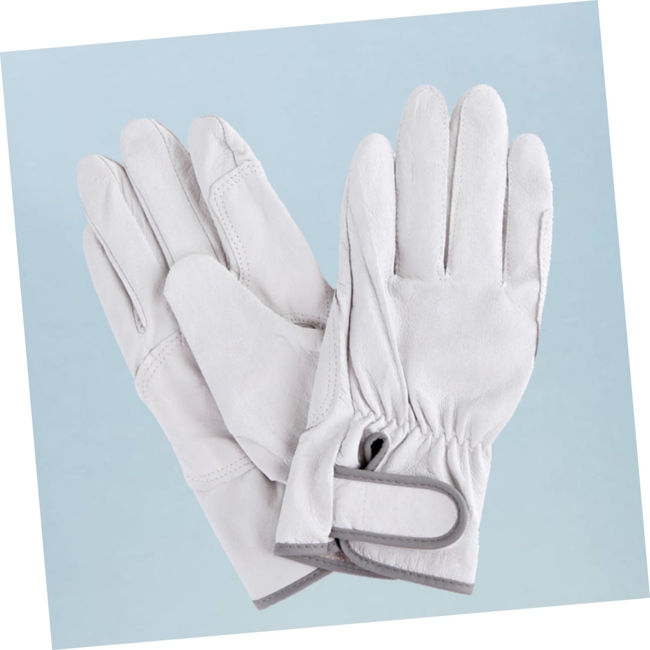 jojofuny 2 Pares De Guantes De Cuero De Trabajo Guantes De Forja Resistentes Al Fuego Guantes De Soldadura Con Palo Guantes De Barbacoa Para Soldar Pegatinas Para Niños Guantes De Trabajo