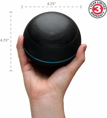 Miniatura 4 de GOgroove QEMRO Q-IRIS - Altavoz Bluetooth inalámbrico para uso portátil (diseño de edición limitada)