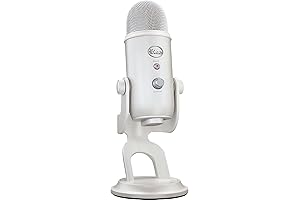 Logitech for Creators Blue Yeti Premium USB White Gaming Microphone