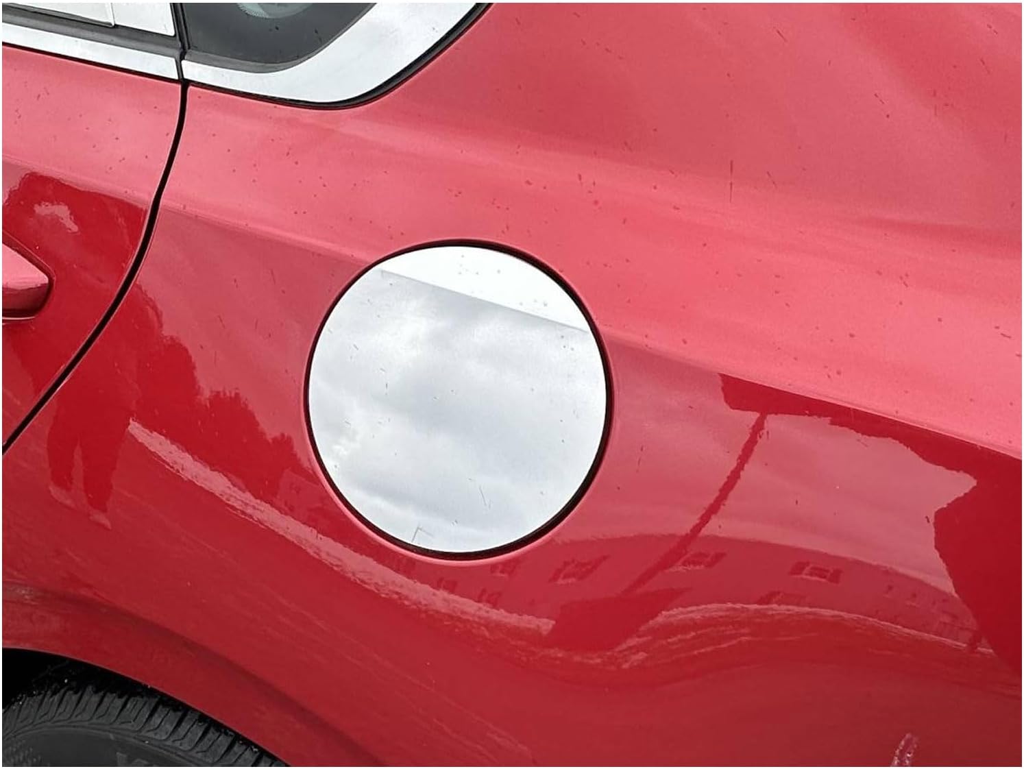 QAA part GC19810 is a 1 piece Stainless Steel Gas Cap Cover Trim that is compatible with Kia Forte 2019-2024