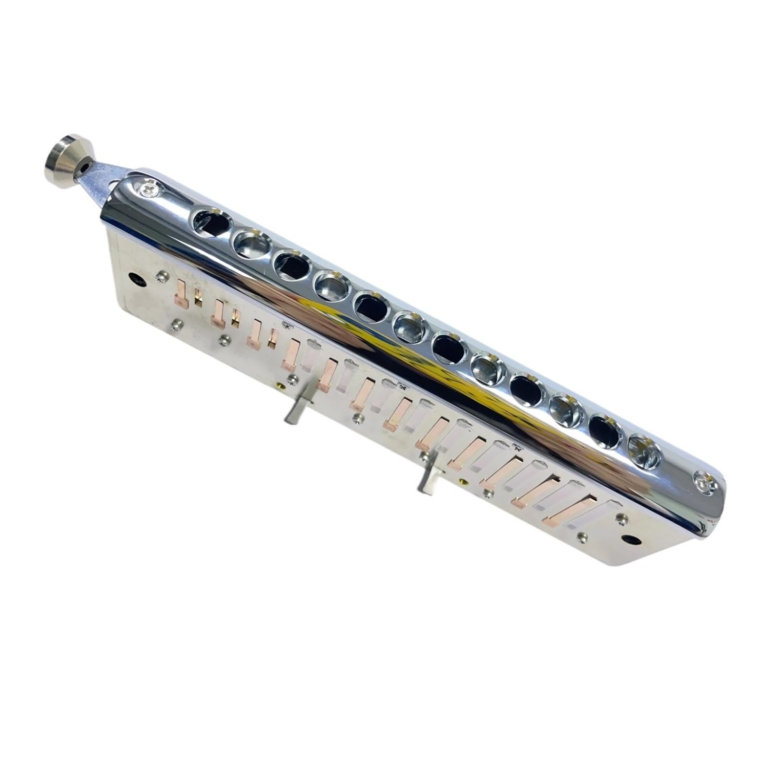 Rohrblatt Mit Kamm Geeignet Für Chromatische Mundharmonikas Mit 12 Löchern Und 48 Tönen Mundharmonika Professionelles Instrument