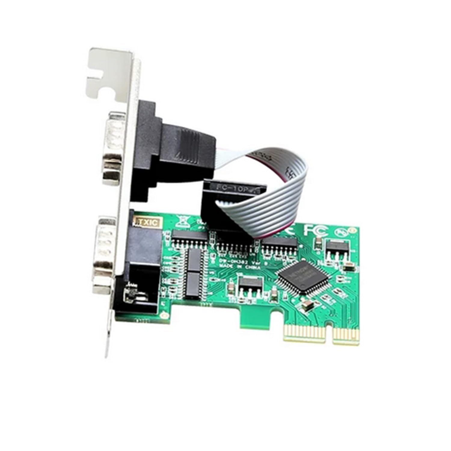 gotor pcie to rs232 1 Port PCI Express RS232 Serial Adapter PCIe to Serial DB9-image-45