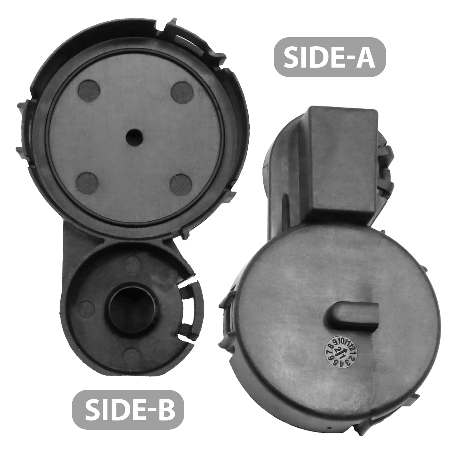 0248S0 Couvercle de valve PCV, remplacement pour Citroën C4 B78 DS5 DS3 C3 C4 C5 Berlingo Remplacement pour Peugeot 207 208 308 508 A94 T9F 3008 4008 5008, remplace 15877PU