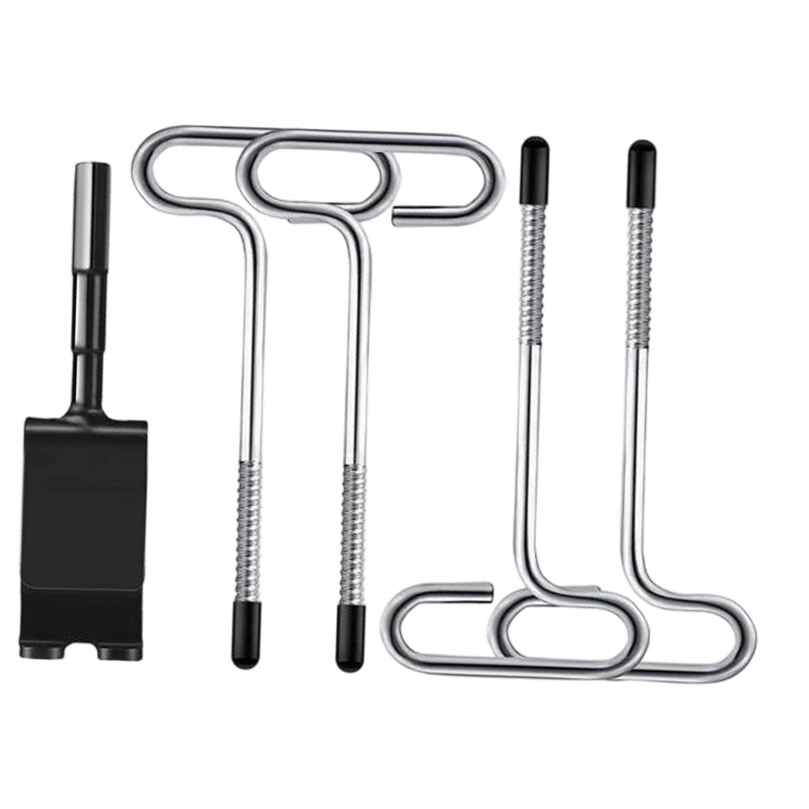CALANDIS Ice Anchor Drill Adapter Kit for Outdoor Setting Up Ice Fishing Shelter Tent | Ice Fishing Accessories | Fishing Equipment | Fishing-image-8