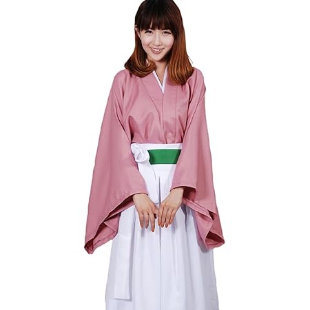 Amazon Yuedoodo 薄桜鬼 雪村千鶴 コスプレ衣装 着物 4点セット 日常服 クリスマス ハロウィン イベント 仮装 コスチューム Lサイズ キッズコスチューム おもちゃ