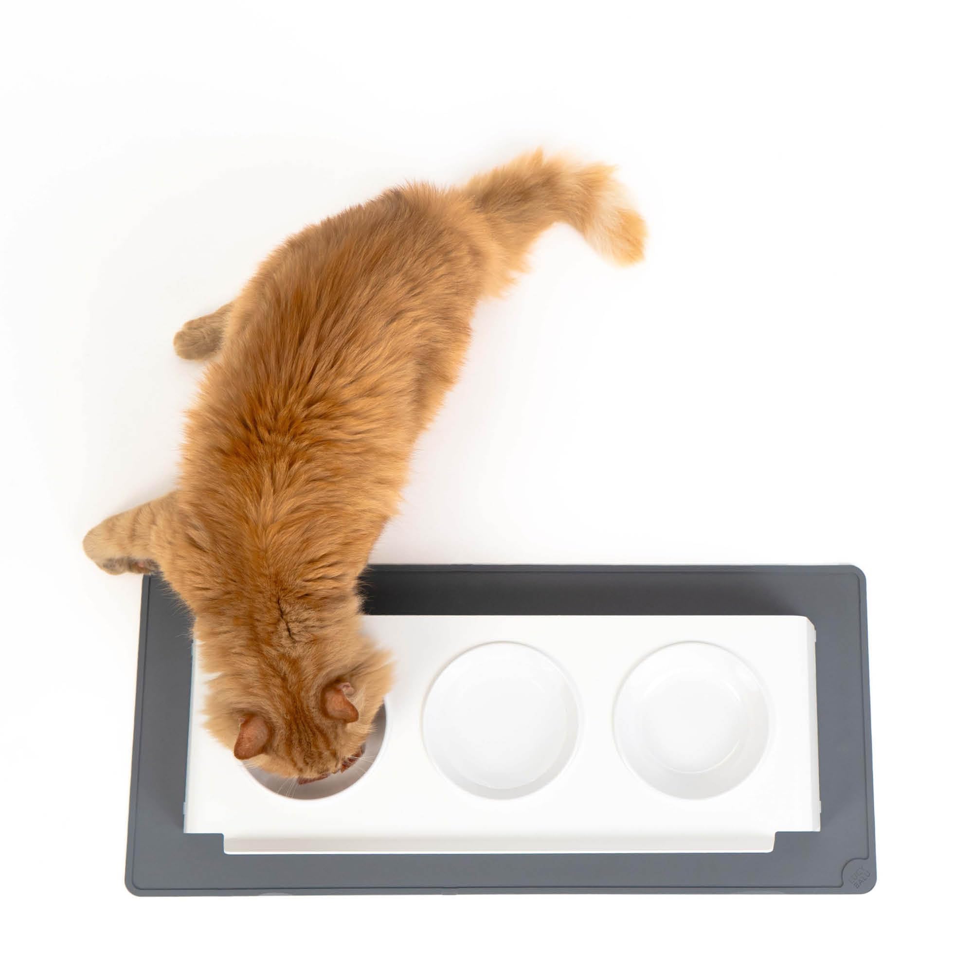 LucyBalu® Square XL Tappetino antiscivolo in silicone I Antracite