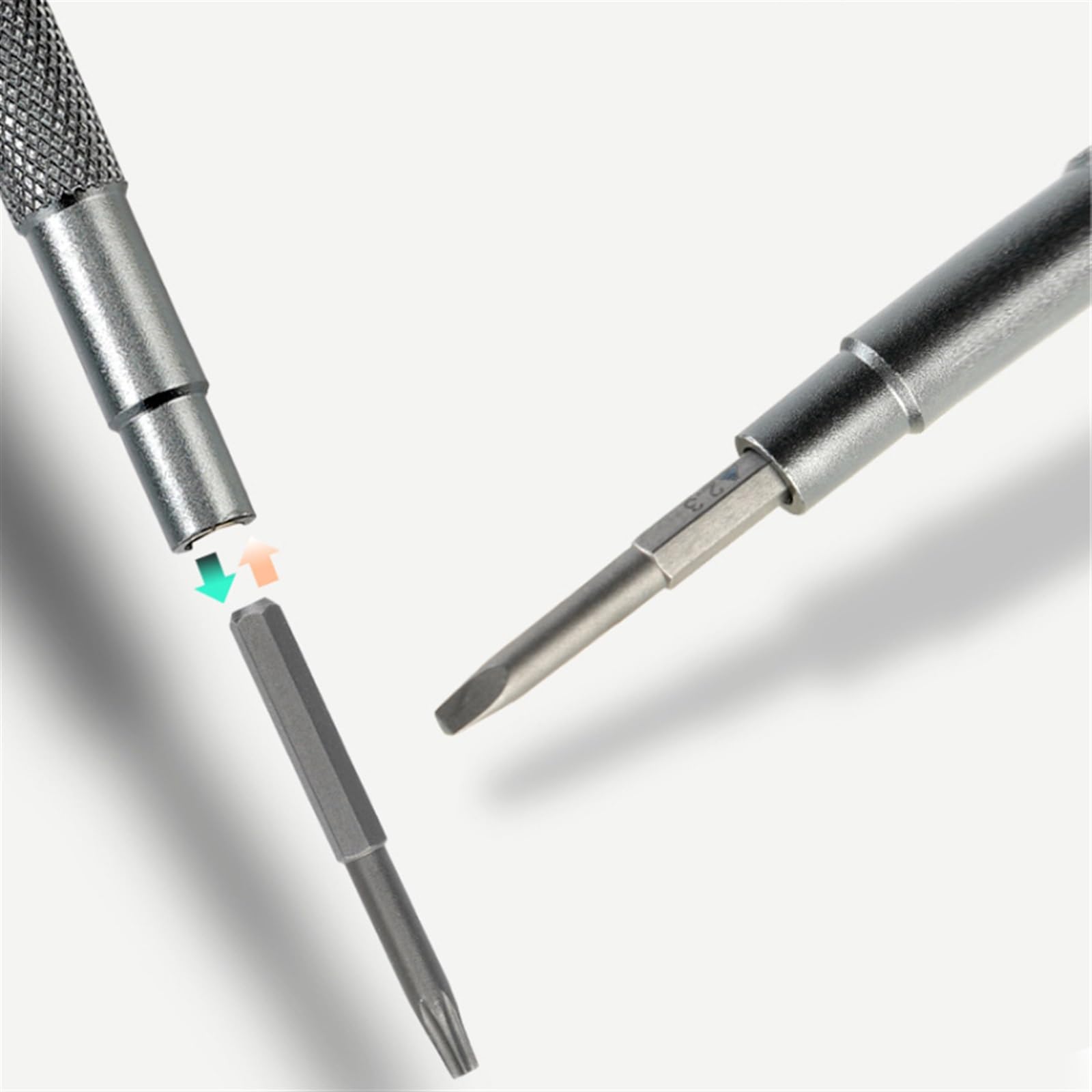 Zestaw narzędzi Zestaw wkrętaków precyzyjnych do elektroniki laptopa Zestaw wkrętaków sześciokątnych Torx Zestaw narzędzi do domu (Color : Black)