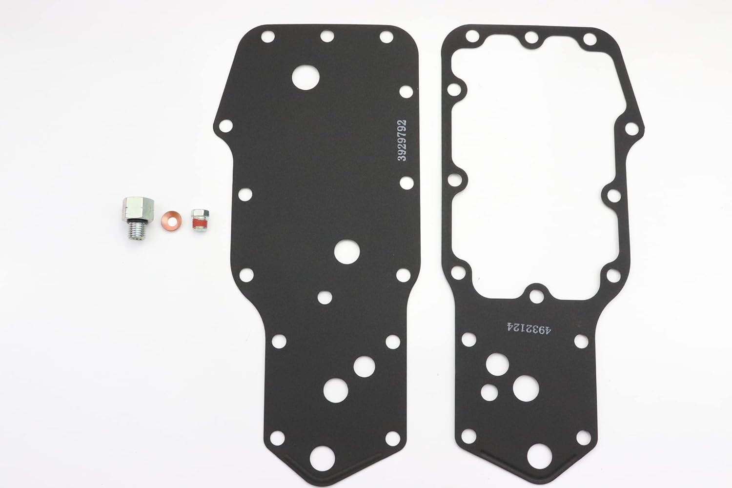 PB OEM Oil Filter Support Head Cooler Cover with Gaskets Compatible For Dodge 5.9L Cummins 12 89-98