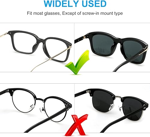 Miniatura 5 de 20 pares (transparentes) de almohadillas para la nariz SURMAP para gafas, cómodas almohadillas de silicona suave para la nariz, antideslizantes