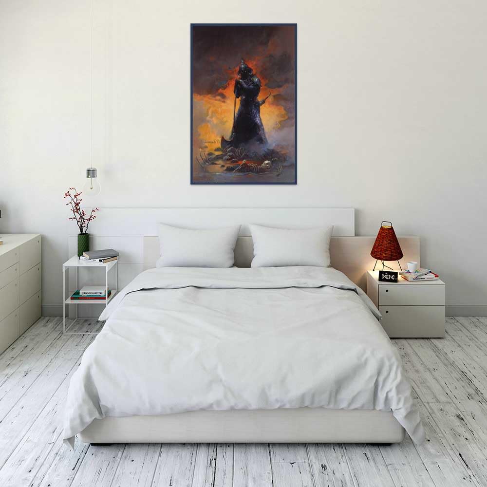 Amazon.com: Scorpio Posters Death Dealer Three - by Frank Frazetta