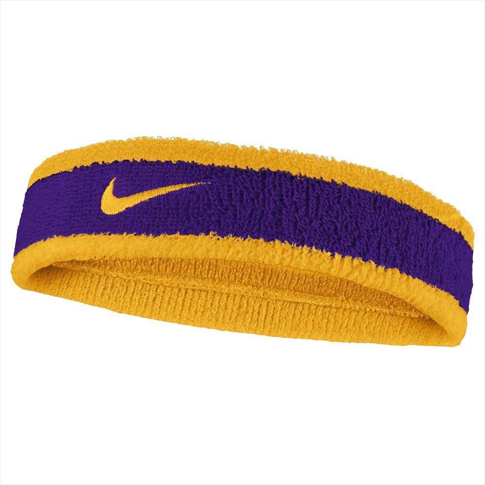 nike dri fit head tie yellow