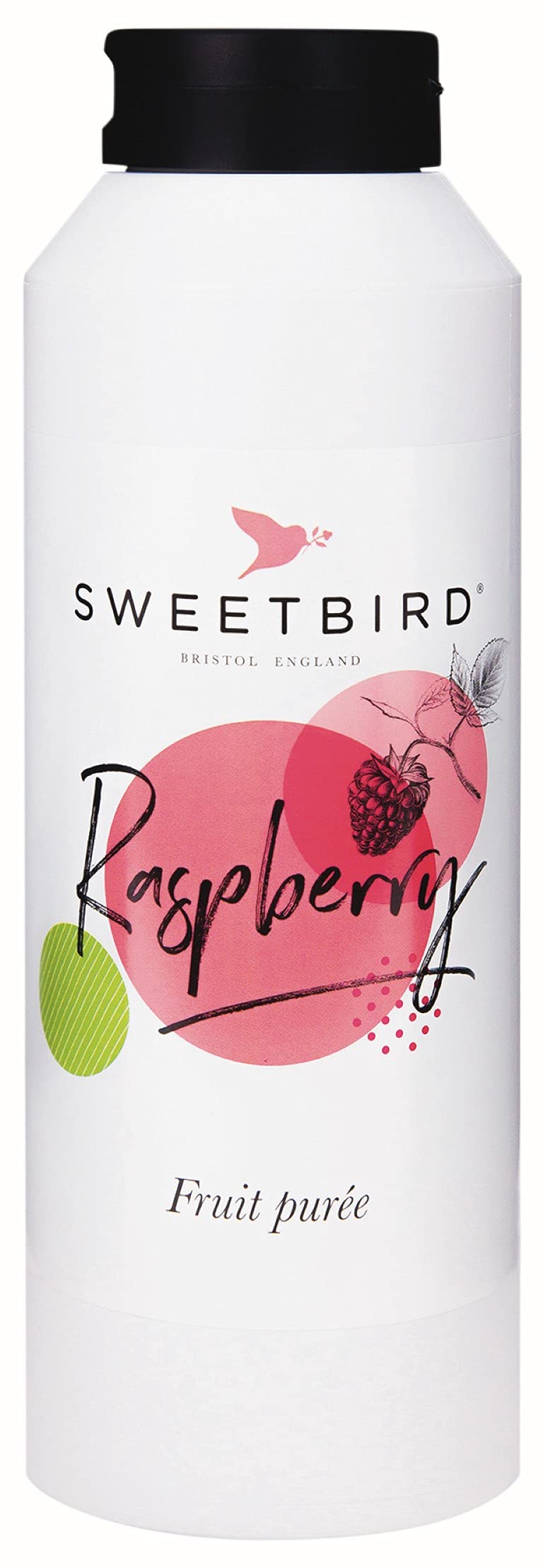 Sweetbird Raspberry Puree (1 Litre) - Vegan Friendly