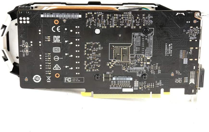 MSI Computer GTX 1060 3GT OC NVIDIA GeForce 3GB GDDR5 DVI/HDMI/DisplayPort PCI-Express Video Card (Renewed)