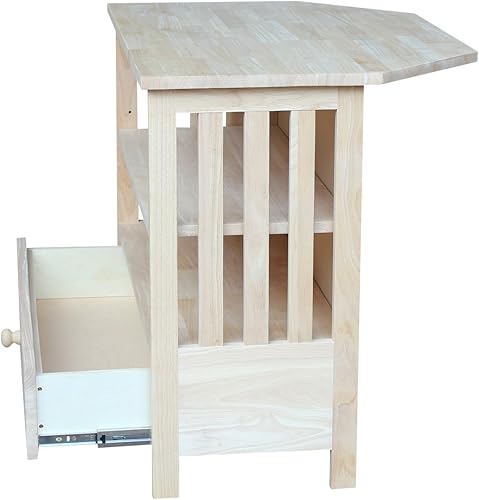 Miniatura 8 de International Concepts Mission Corner - Soporte de TV sin terminar