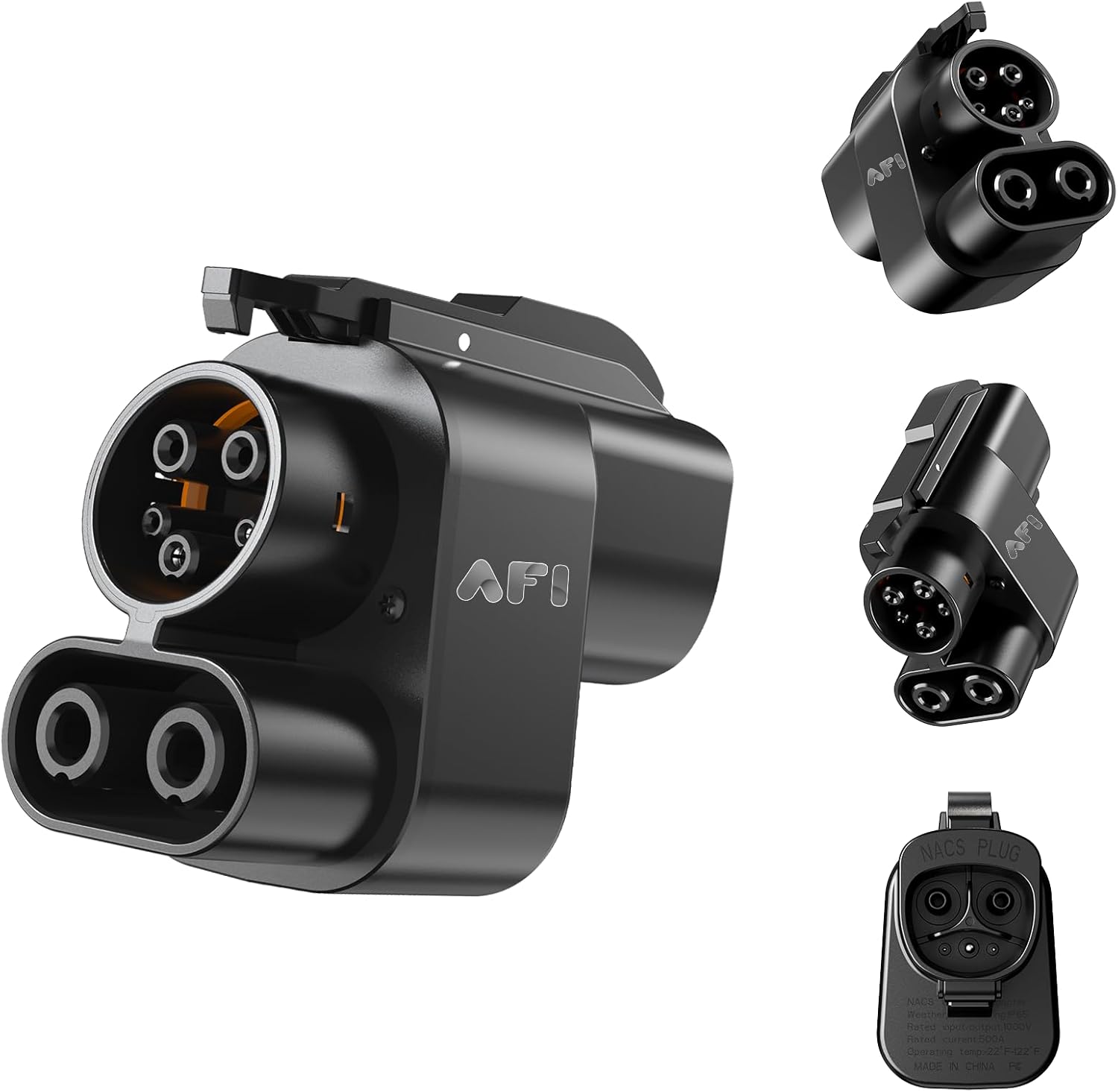 AFI | Level 3 Charging Compatible with Ford, Rivian, GM, Polestar, and More. Never Get Stranded. This NACS to CCS1 Adapter Allows You to Charge with Confidence.