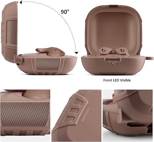Miniatura 4 de Beats Fit Pro - Funda para AIRSPO Beats Fit Pro, carcasa rígida militar a prueba de golpes, funda protectora para auriculares Apple Beat Fit Pro