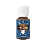 Wintergreen Pure Essential Oil 15ml by Young Living Essential Oil - Soothing Massage Oil - Experience a Refreshing and Invigorating Aura - Contains Cool & Minty Aroma