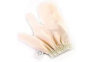 Raw Silk Garshana Gloves: Revitalize Your Skin with Ayurvedic Massage