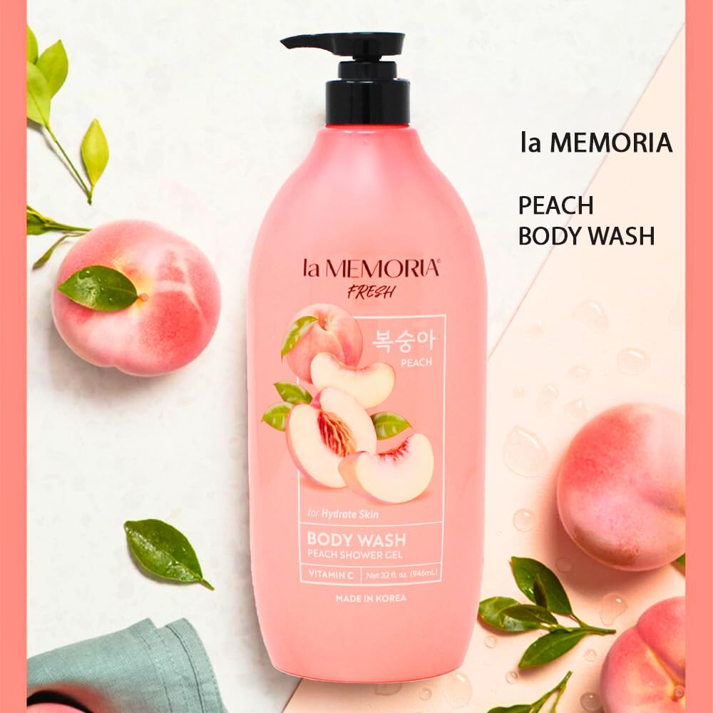 Amazon.com : la MEMORIA Fresh Body Wash with Fresh Fruit Energy 32