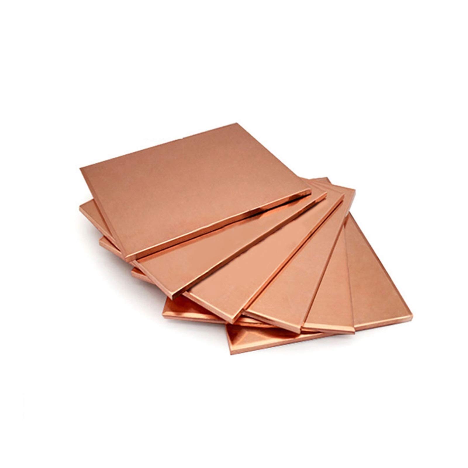 Pure Copper Sheets, 1pc 99.9% Pure Copper Sheet,3mm/15mm Thickness Copper Metal Coil, Purple Copper Foil Sheet, Gasket Heat Sink(L*W*T) (180x30x3mm)