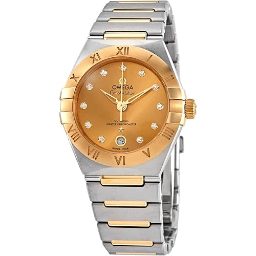 Omega Constellation Manhattan Automatic Diamond Ladies Watch 131.20.29.20.58.001