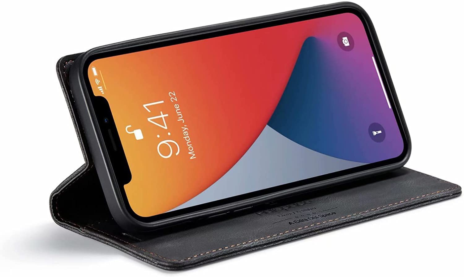 Coque et étui téléphone mobile zursana Coque pour iPhone 15 Pro Portefeuille Fermeture Style