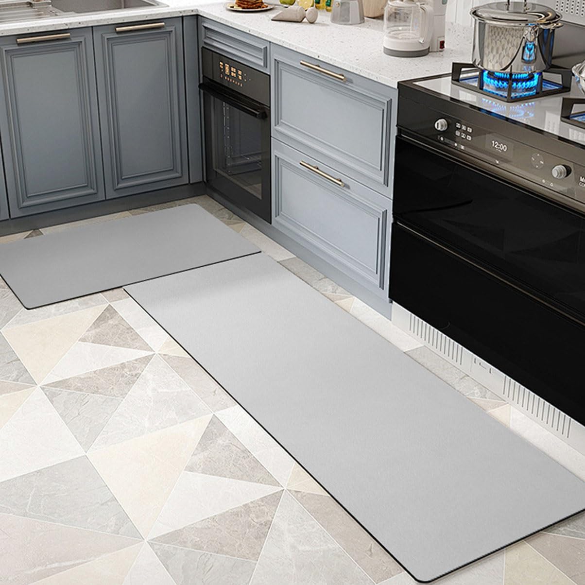 Alfombra de cocina resistente a la suciedad que evita resbalones sobre suelos húmedos