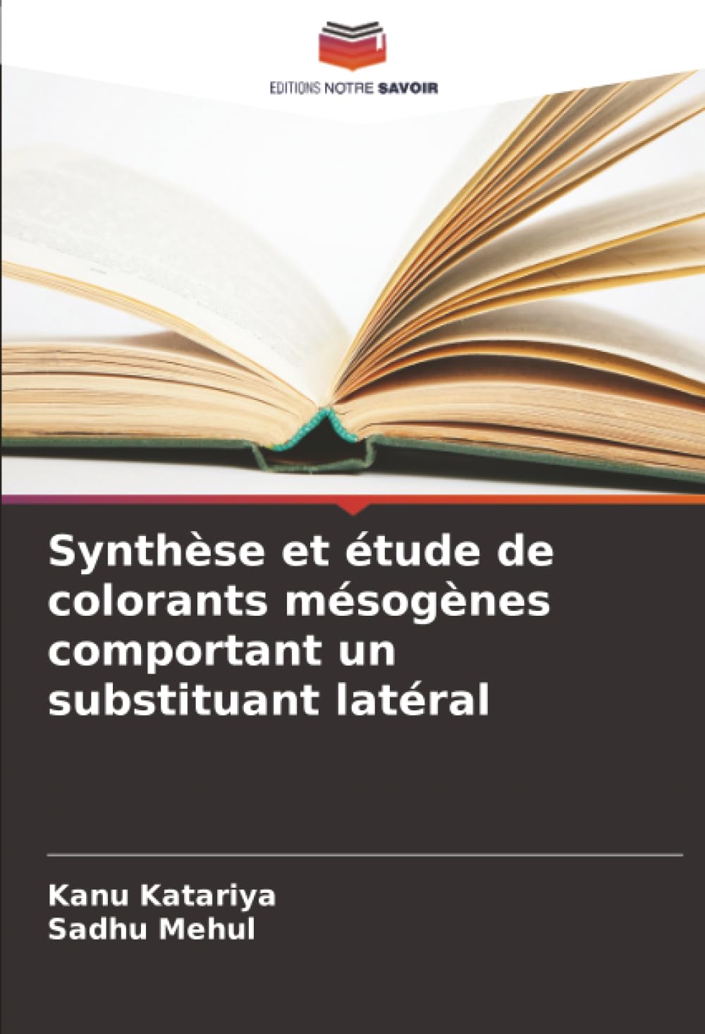 Synthèse et étude de colorants mésogènes comportant un substituant latéral