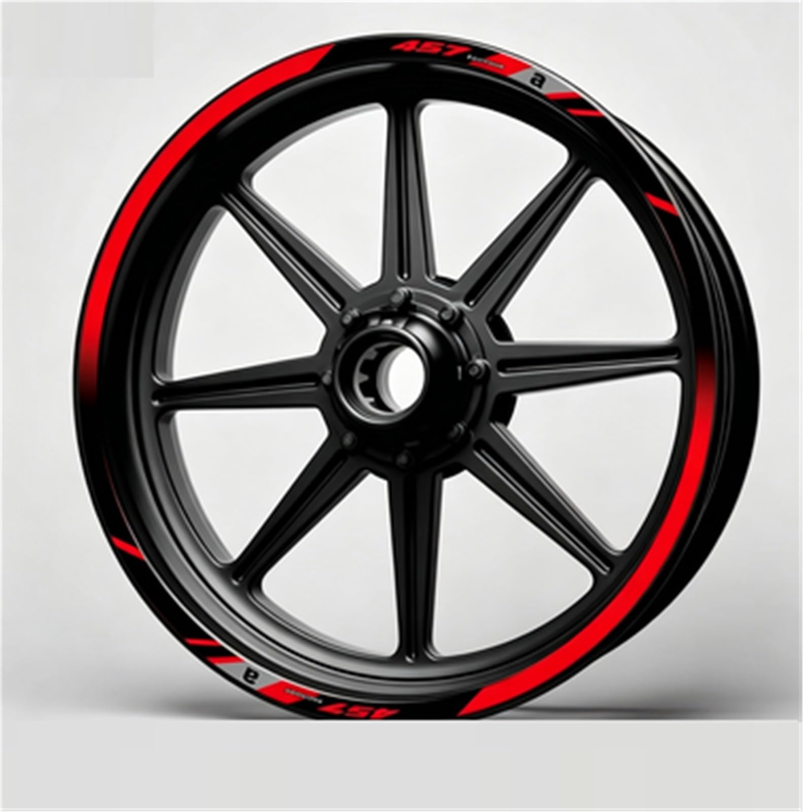 Motorcycle Wheel Sticker Rim Decal Hub Stripe Tape for Aprilia RS457 RS 457