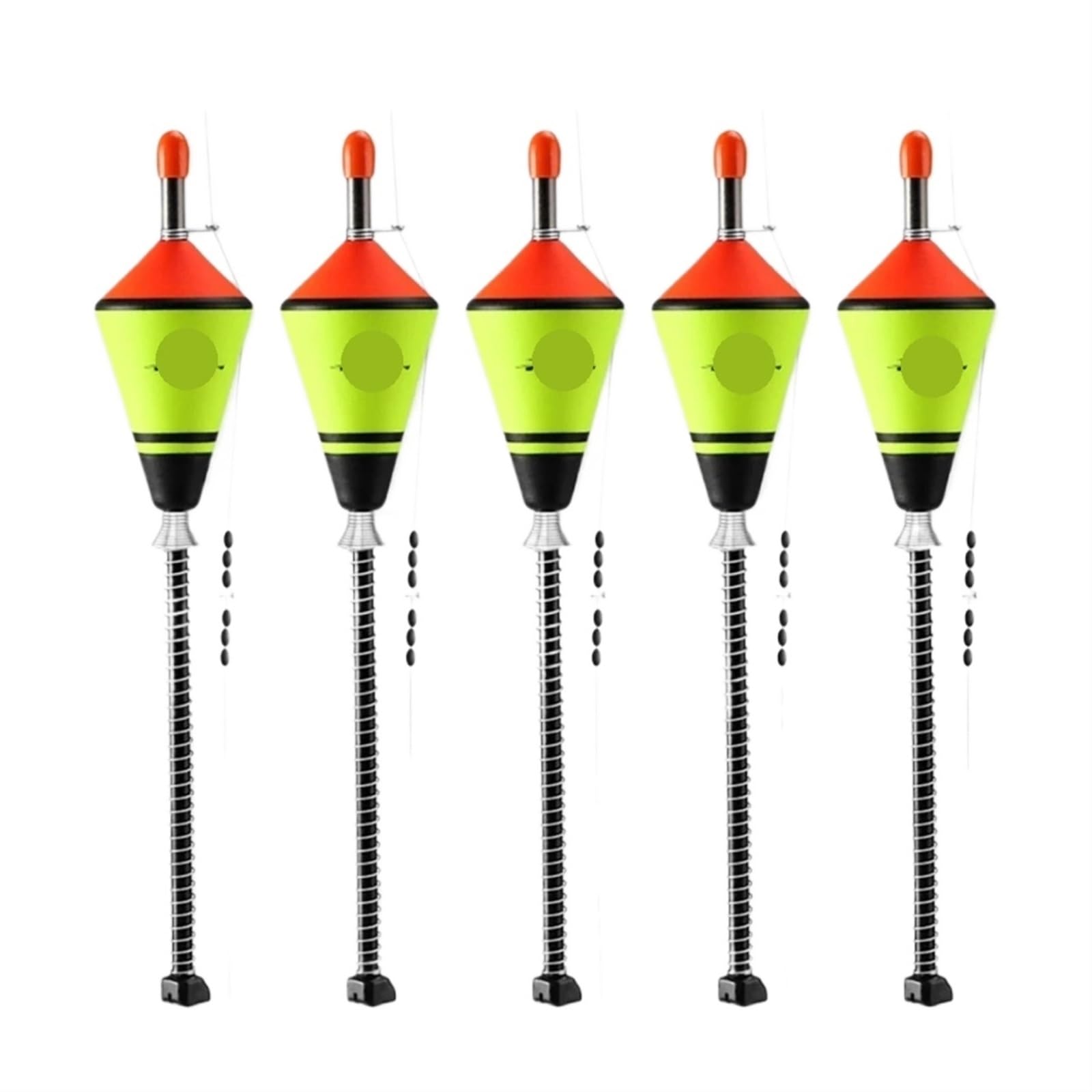 Flotador de Pesca automático portátil, Accesorios de Bobber rápido de Acero Inoxidable, Alta sensibilidad for artefactos de Peces, Juego de flotadores de Pesca para Agua Dulce Y Salada