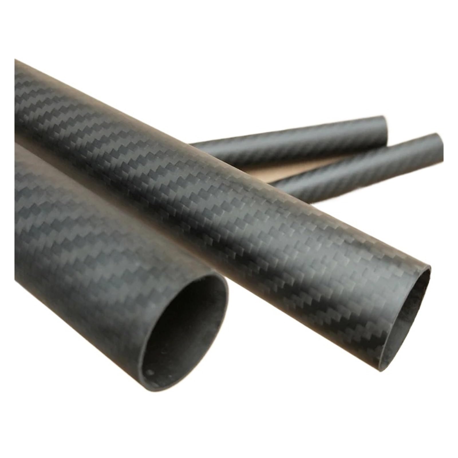1 Pz Pianura Opaco Tubo In Fibra Di Carbonio 500mm Lunghezza 3K Tessuto In Fibra Di Carbonio Tubo Avvolto 4 5 6 7 8 9 10 11 12mm Tubo In Fibra Di Carbonio(5x3mm - Foto 3