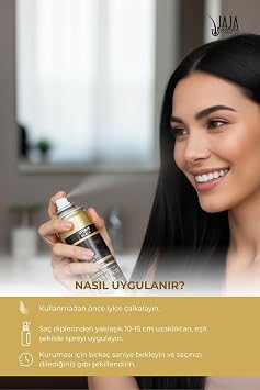 Siyah (Black) Dip Kapatıcı Saç Spreyi | 75 ML & Pratik Uygulama