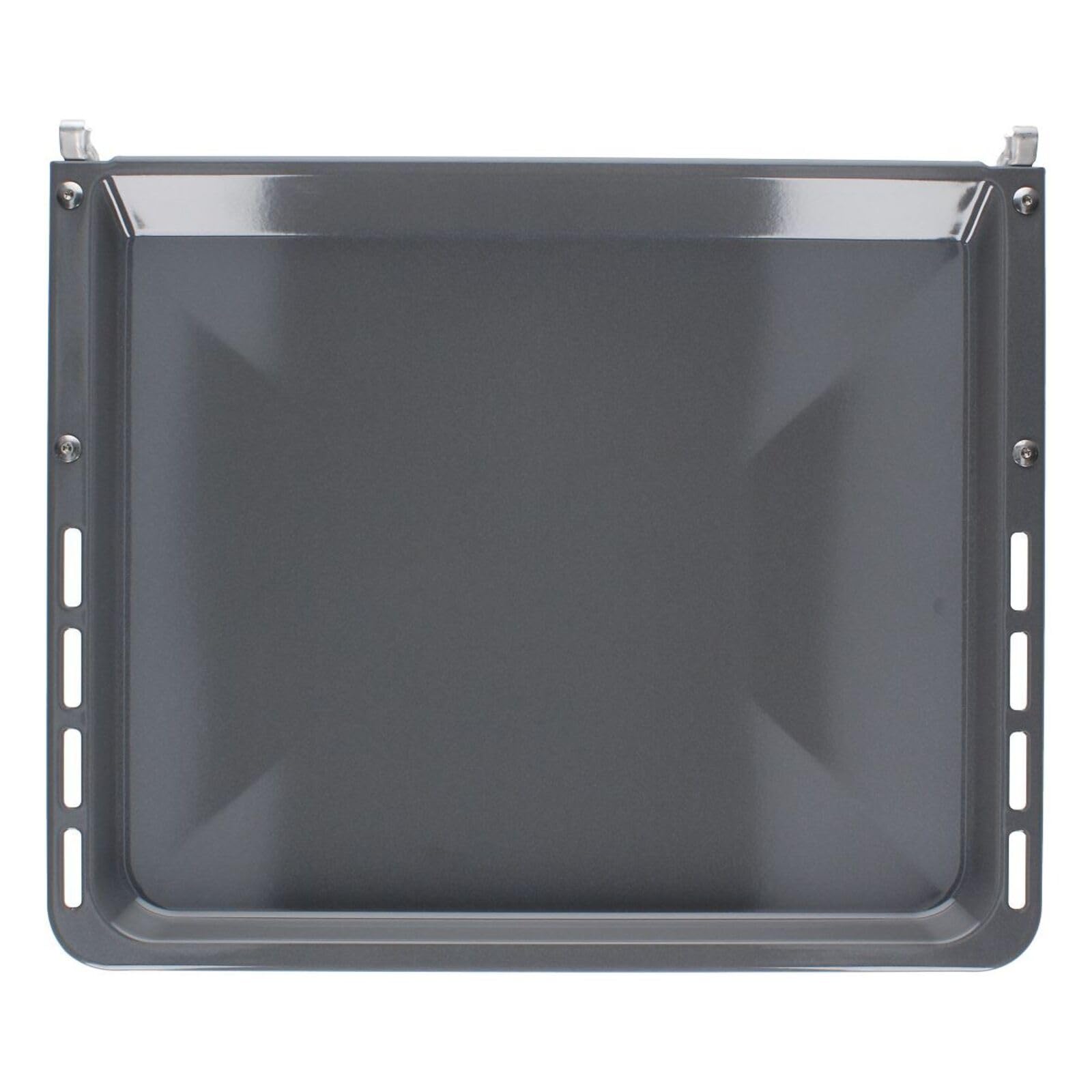 LUTH Premium Profi Parts Bandeja para horno compatible con Siemens 00680615 459 x 375/392 x 29 mm, con soportes para horno y horno