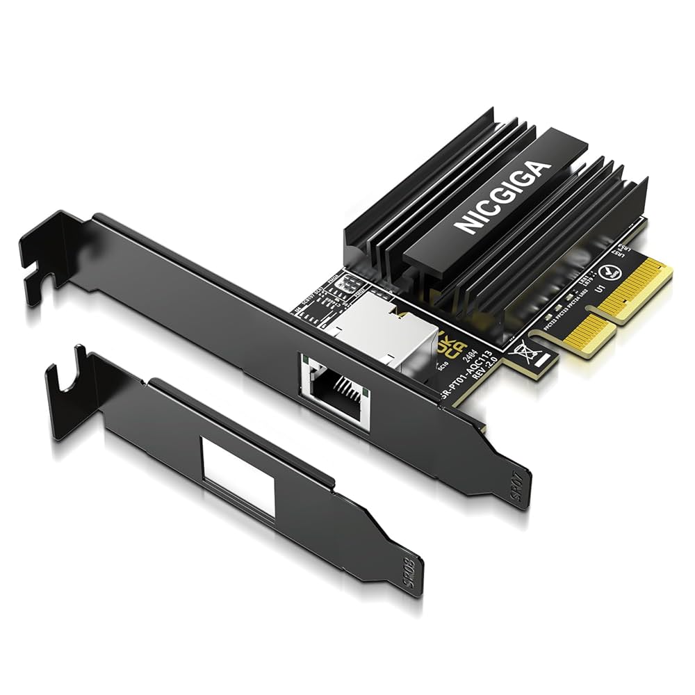 美品 FENVI 10Gbps LANカード AQC113 PCIe3.0x4 FENVI-PCIEからrj45ネットワークカード、イーサネット